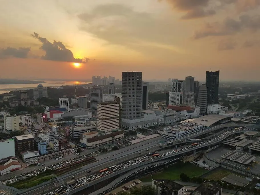 Luxury Penthouse R&F Princess Cove City View Condo Johor Bahru Apartment